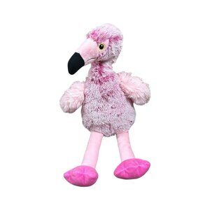 Plushology Pink Flamingo Plush Stuffed Animal Bird Frosted Sewn Eyes Lovey 2022